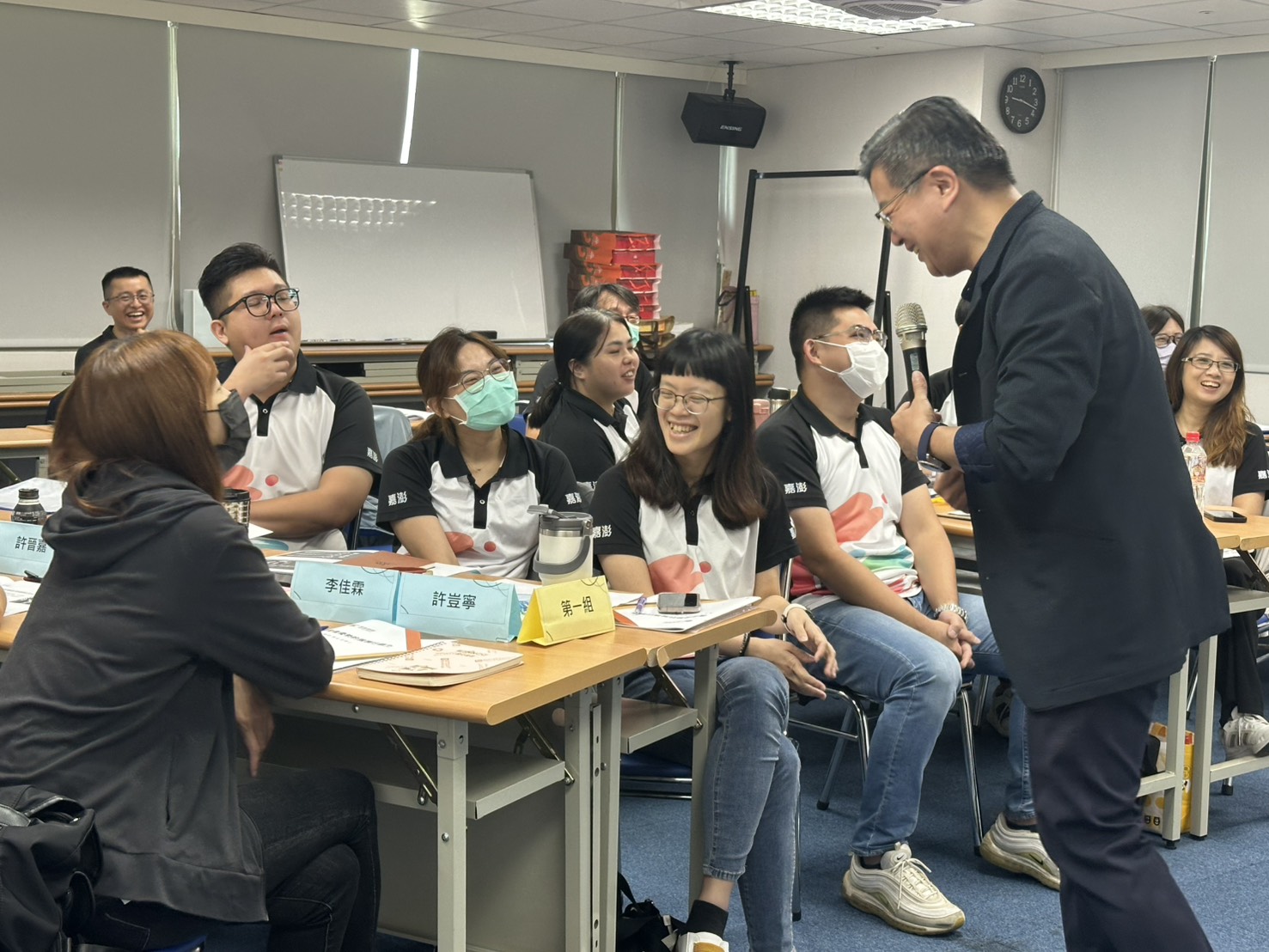 孟老師分享同仁反應熱絡!